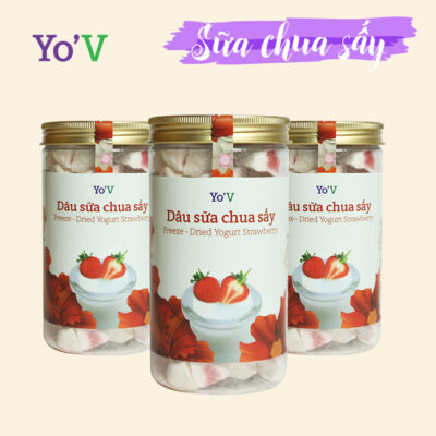 Sữa Chua Sấy Yo'V Dâu 90g