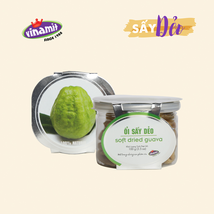 Ổi sấy dẻo lon 100g