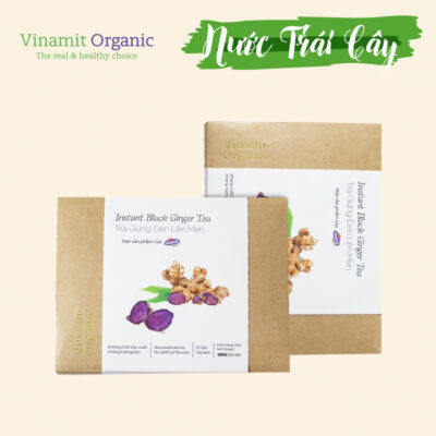 Trà gừng đen lên men (20 gói/ 100g)