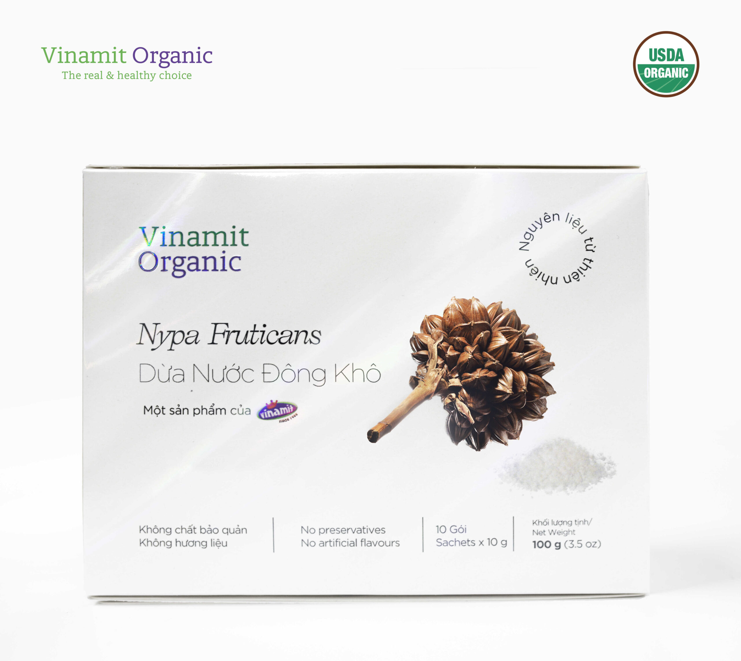 Dừa nước đông khô (10 gói/ 100g)